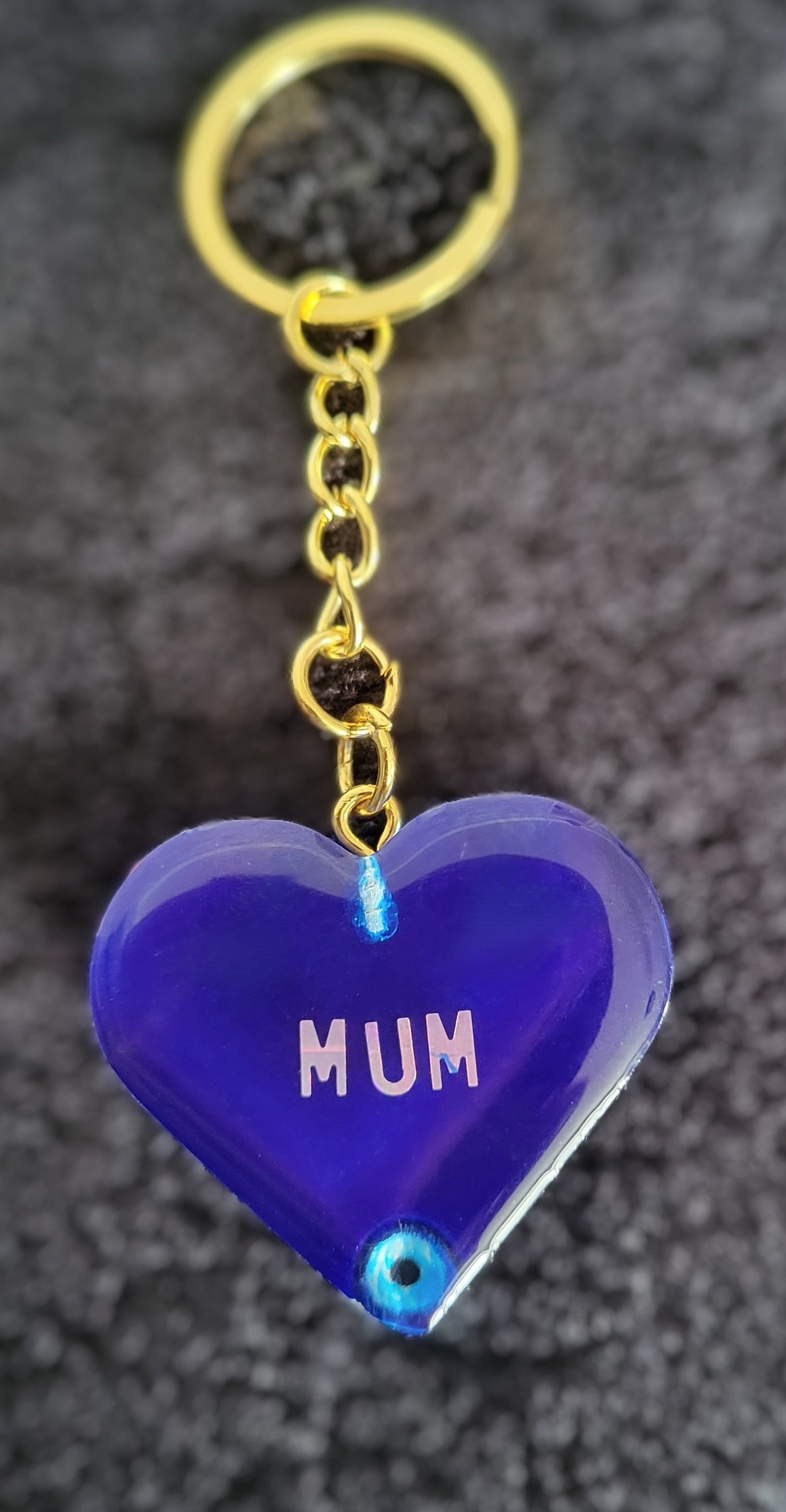 Custom Heart-Butterfly Keyring 4