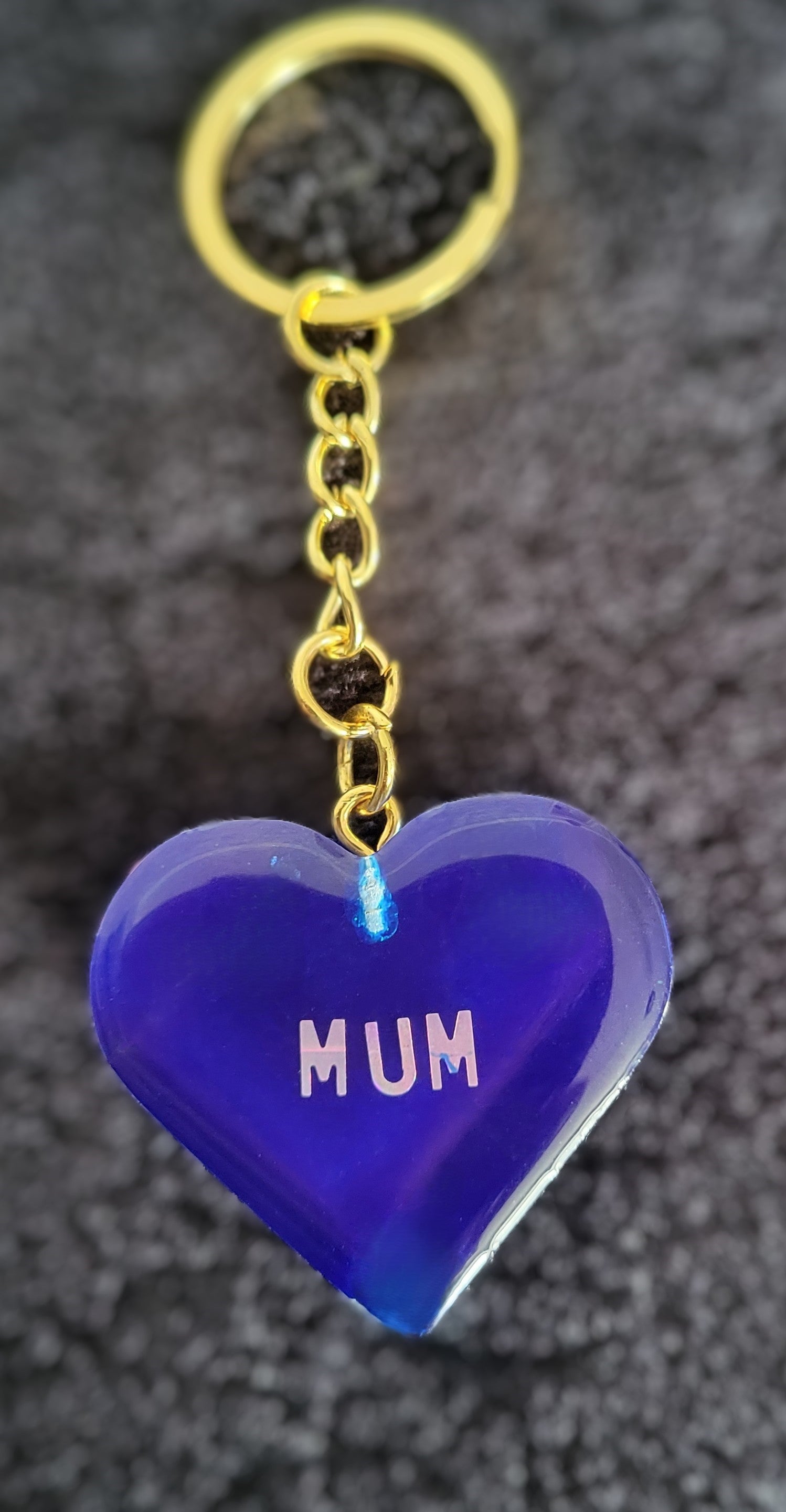 Custom Heart-Butterfly Keyring 5