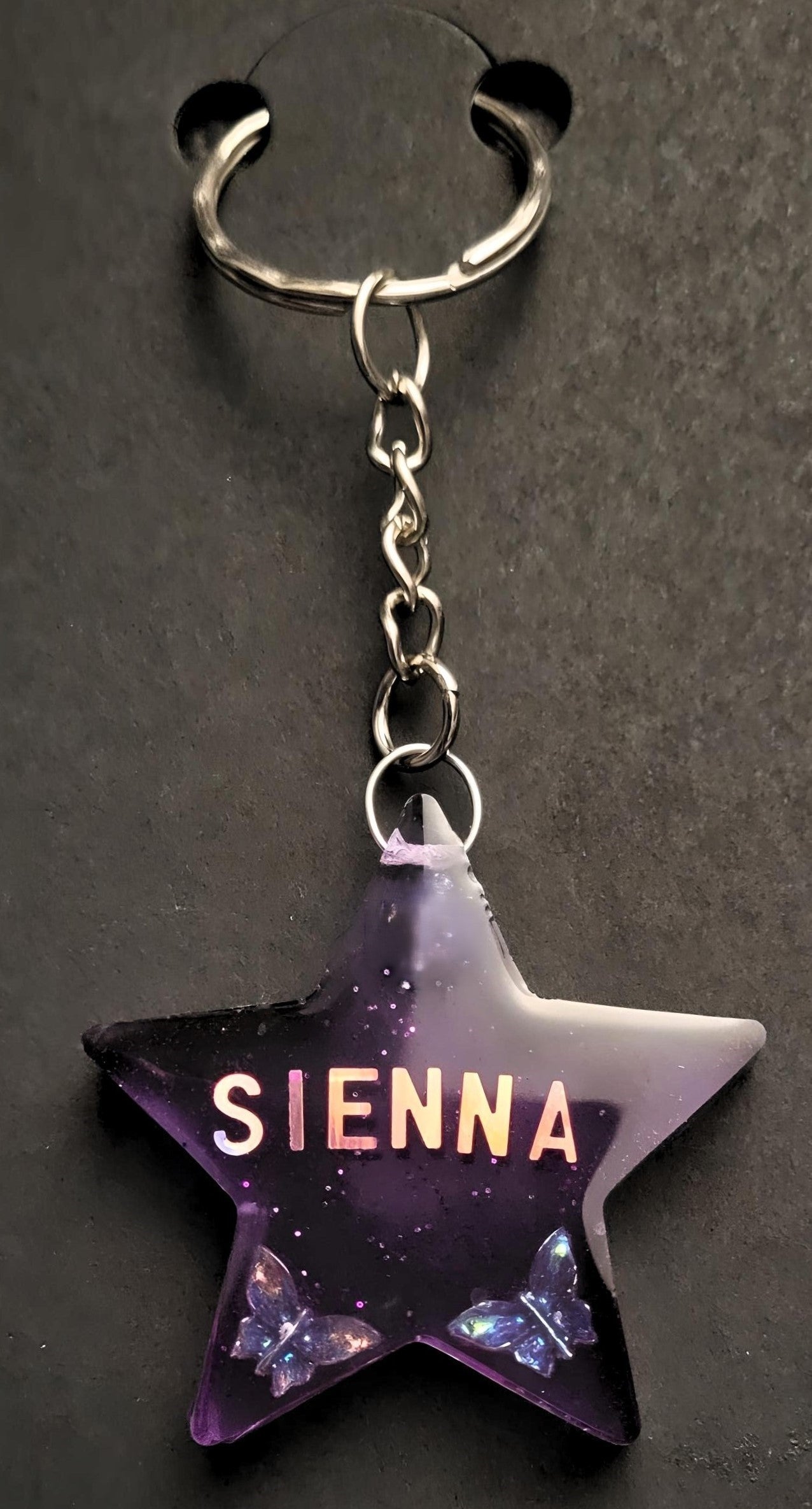 Custom Star-Butterfly Keyring 4