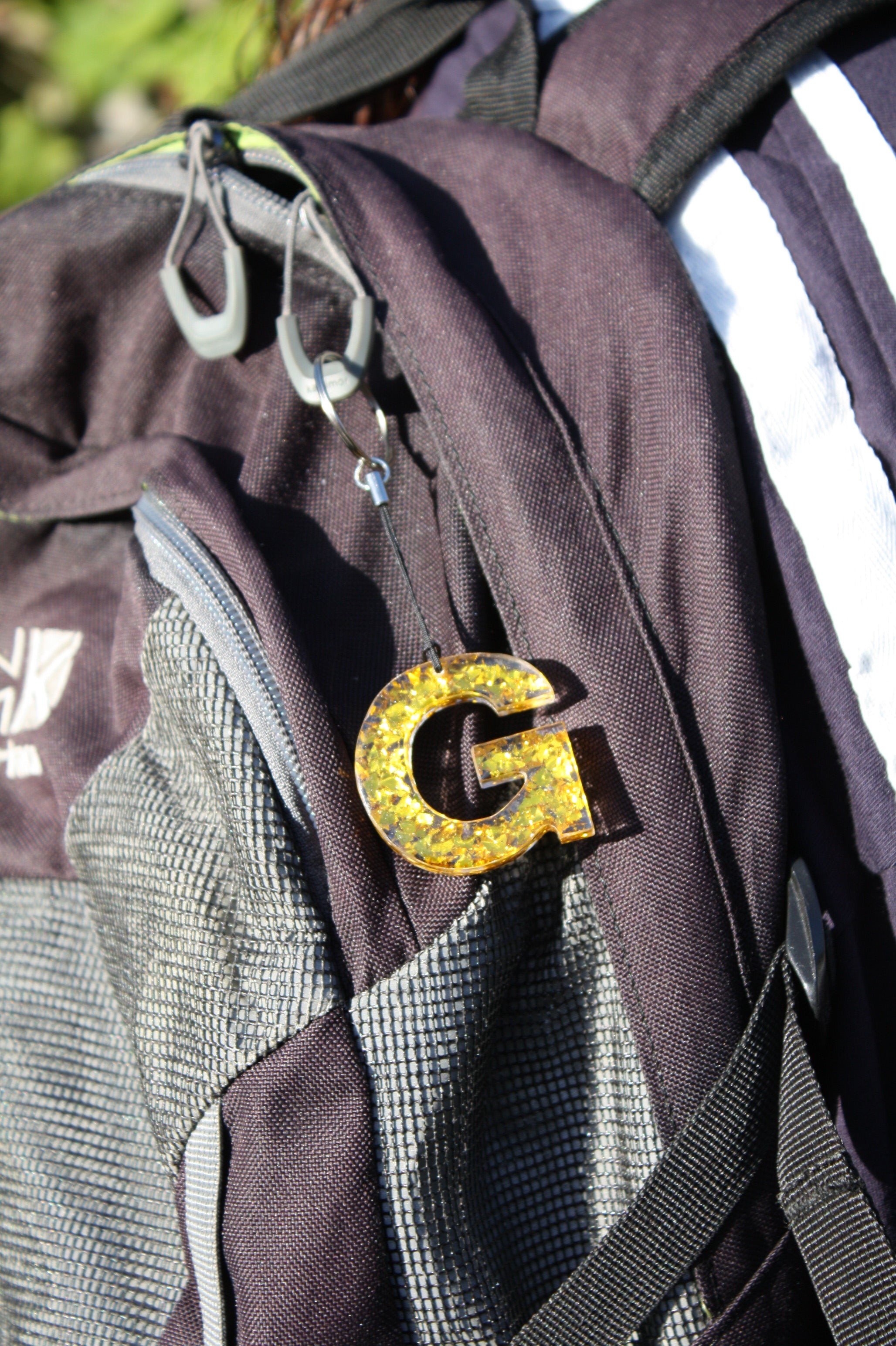 Gold Flake Keyring 3