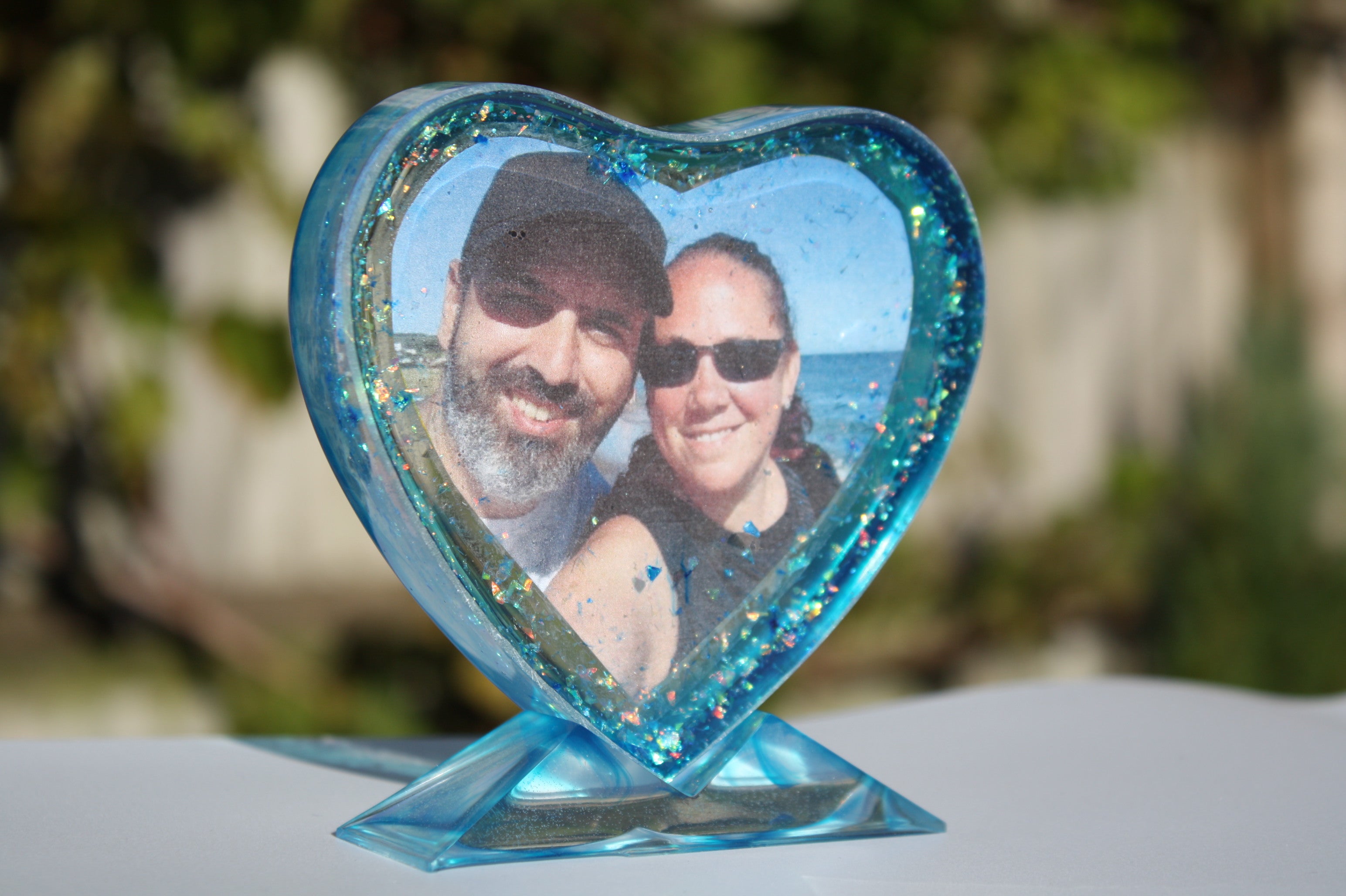 Heart frame picture display