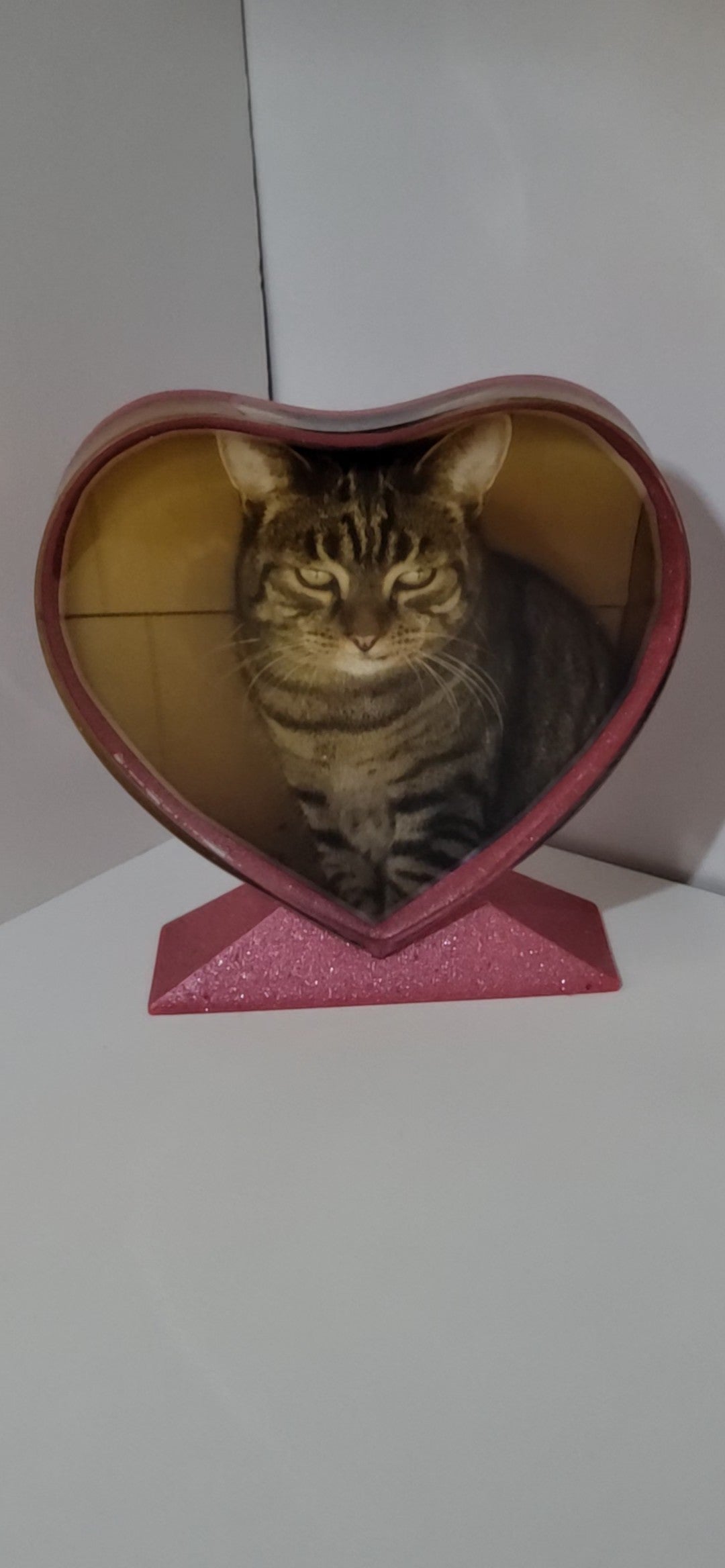 Heart frame picture display 4