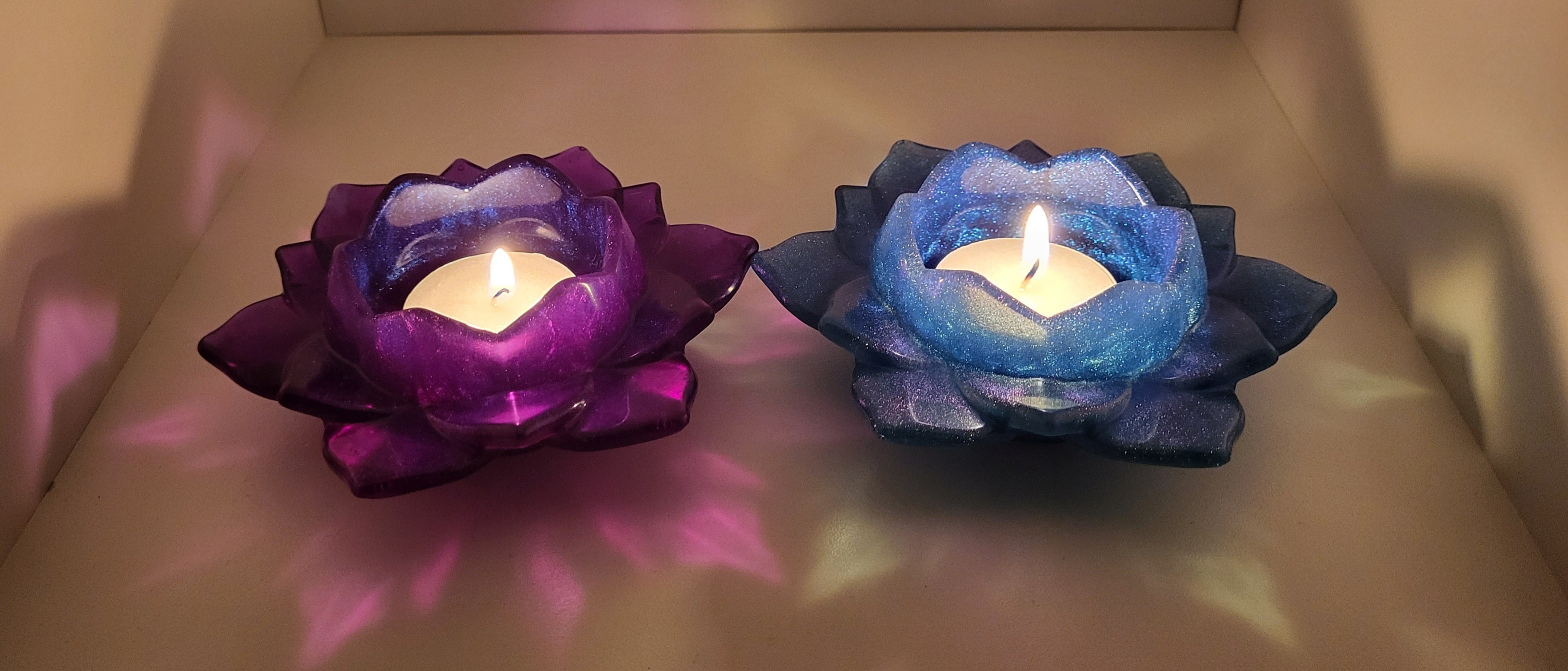 Lotus candle holder 3