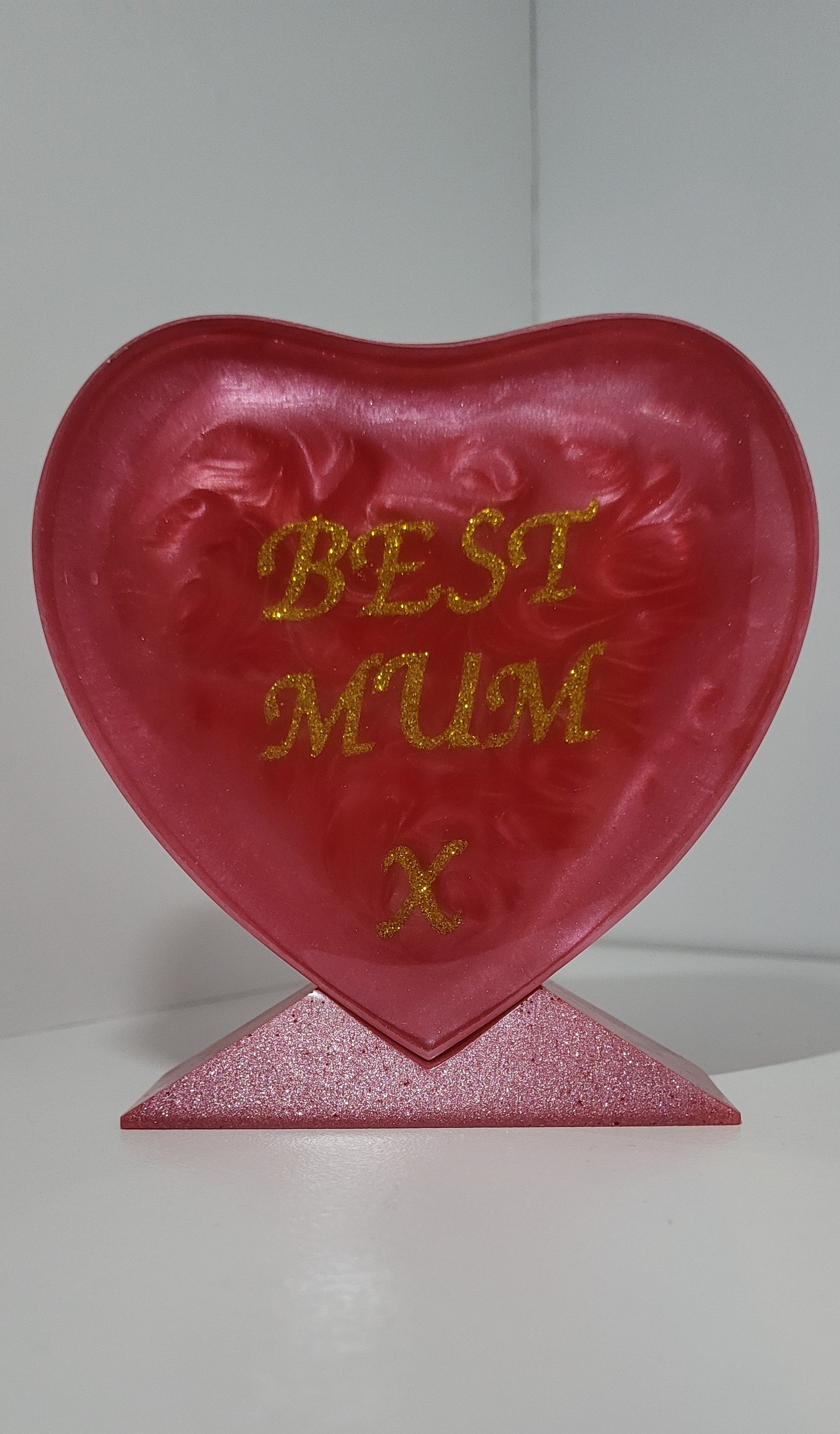 Mum Heart Stand Gift 3