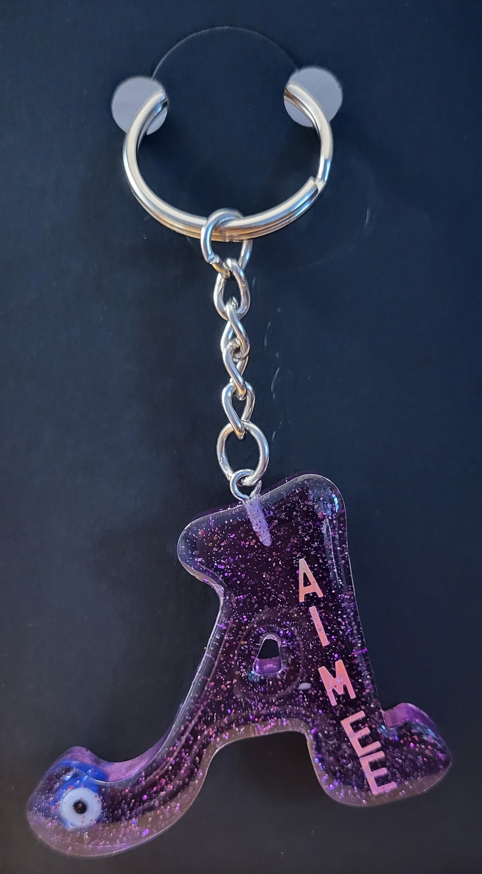 Personalised Letter Keyring 4
