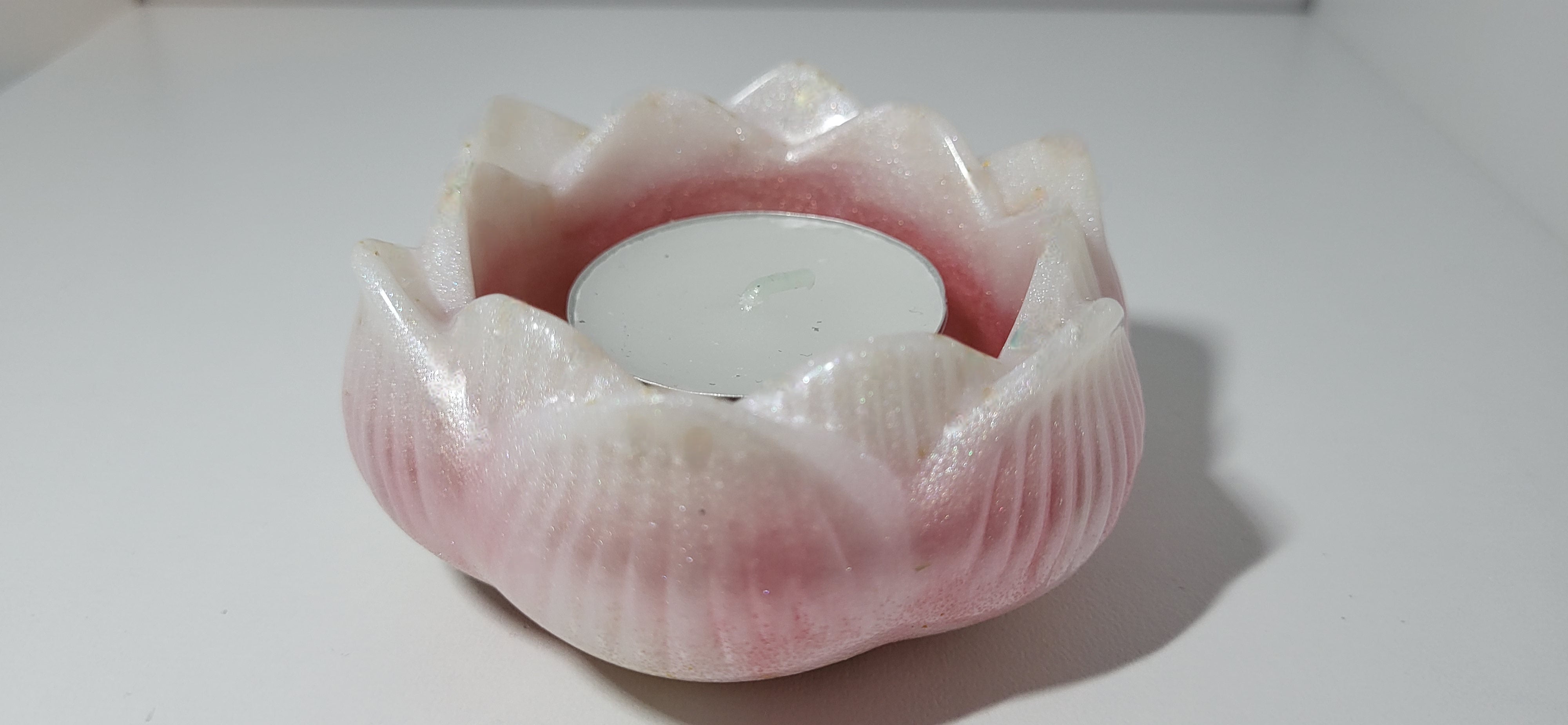 Soft Lotus Candle Holder
