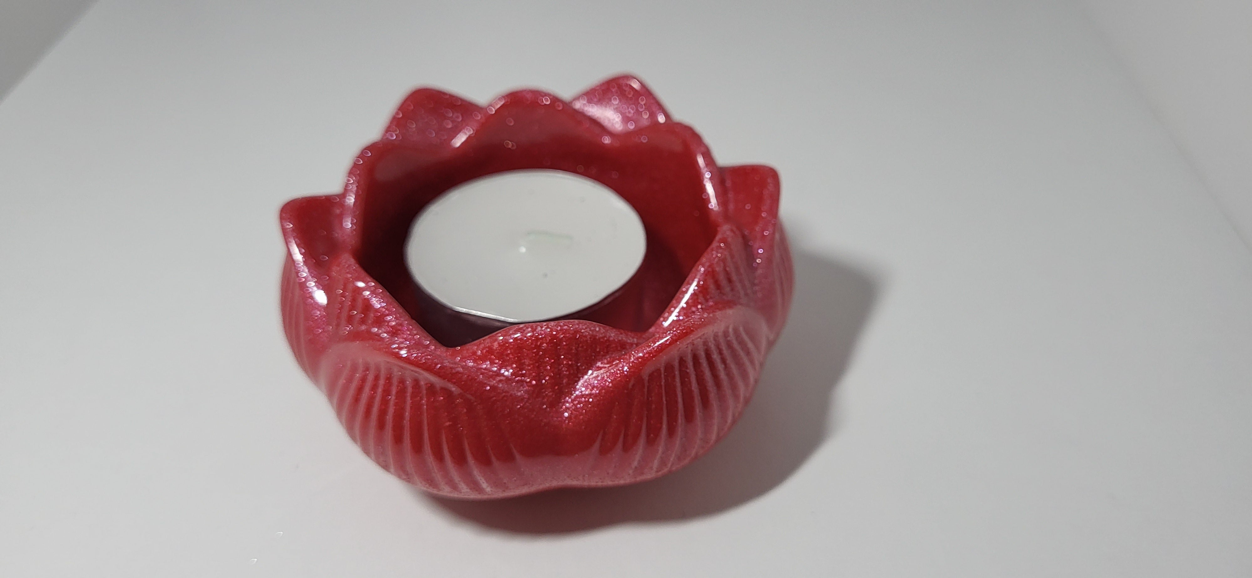 Soft Lotus Candle Holder 4