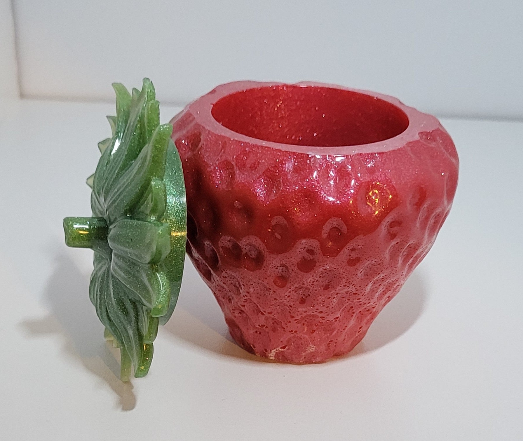 Strawberry Candle Holder